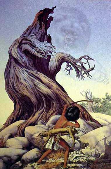 Bev Doolittle - Ghost of the Grizzly Tree - Limited Edition Lithograph