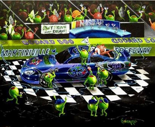 Michael Godard - Nasbar II - Limited Edition Giclee on Canvas