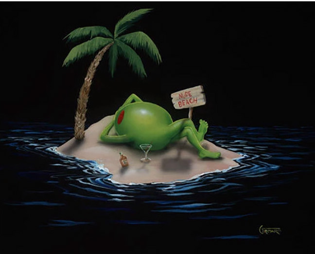 Michael Godard - Paradise Found - Limited Edition Giclee on Canvas