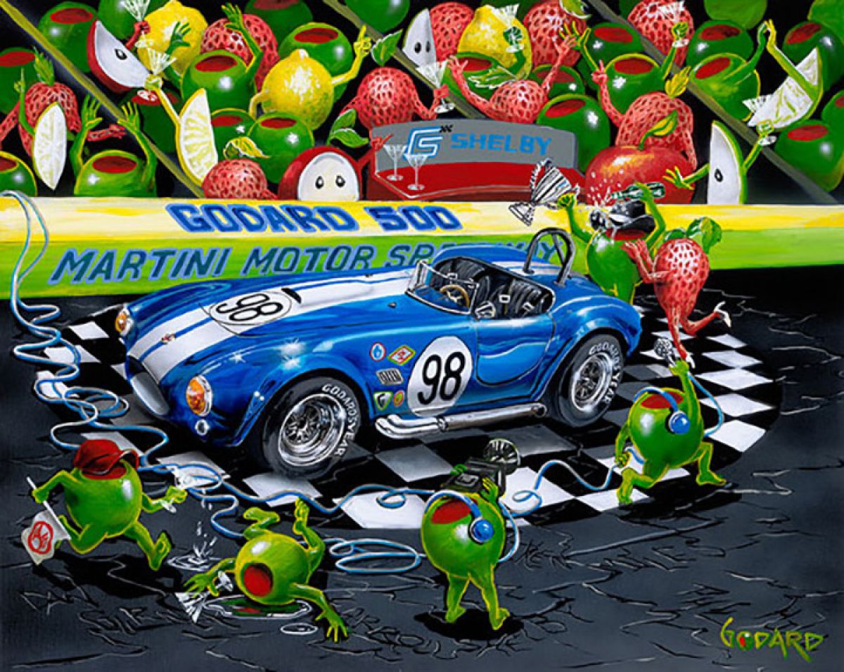 Michael Godard - We Olive a Shelby - Limited Edition Giclee on Canvas