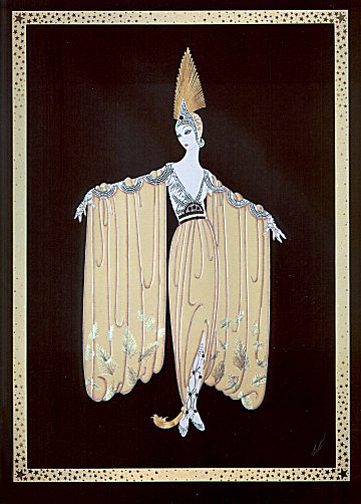  Erte - Gown Orientale - Limited Edition Serigraph