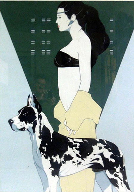 Patrick Nagel - Great Dame - Limited Edition Serigraph