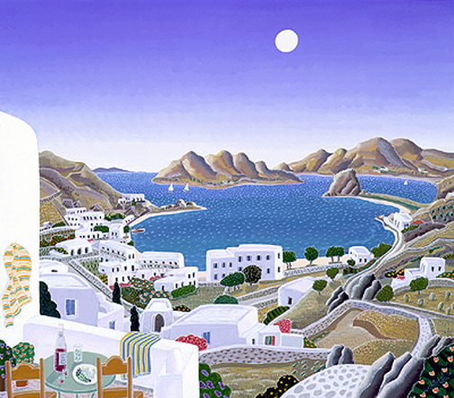 Thomas McKnight - Groikos Bay - Limited Edition Serigraph