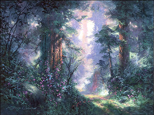 James Coleman - Guiding Light - Limited Edition Giclee on Canvas