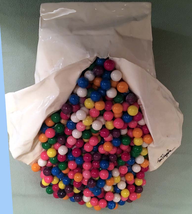 Tom Pergola - Gum Balls - Limited Edition Acrylic Sculpture