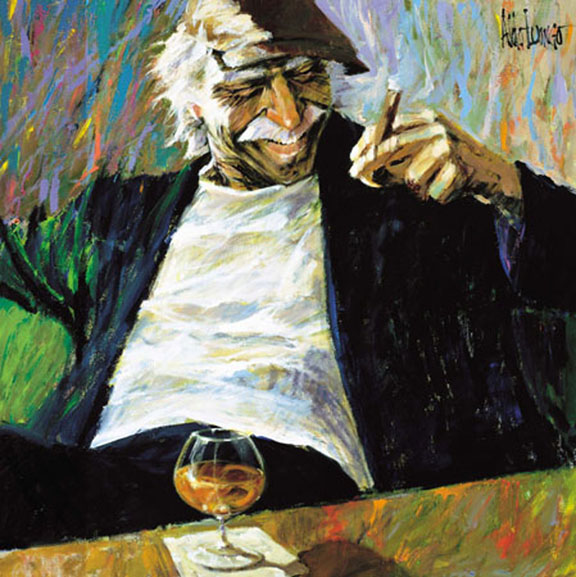Aldo Luongo - Guy's Night Out - Limited Edition Giclee