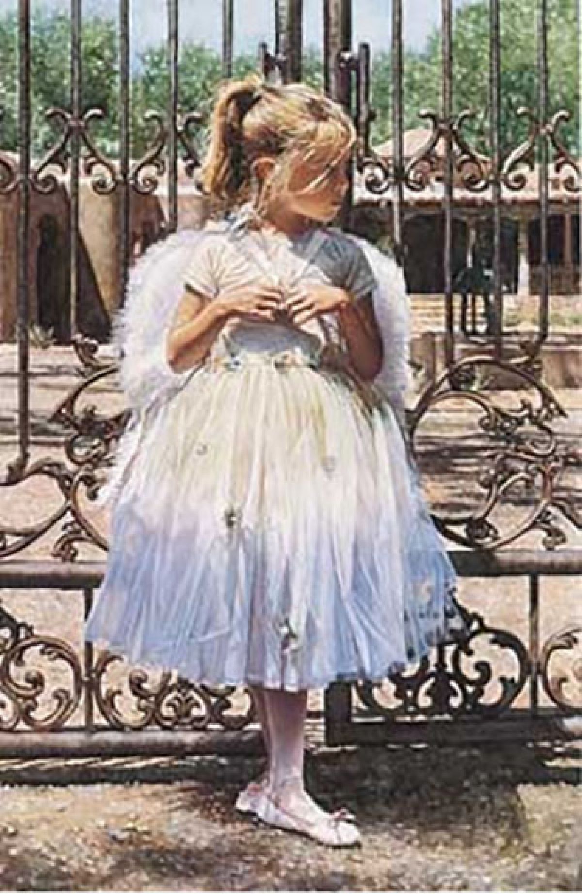 Steve Hanks - Angel at the Gate - Limited Edition Lithograph