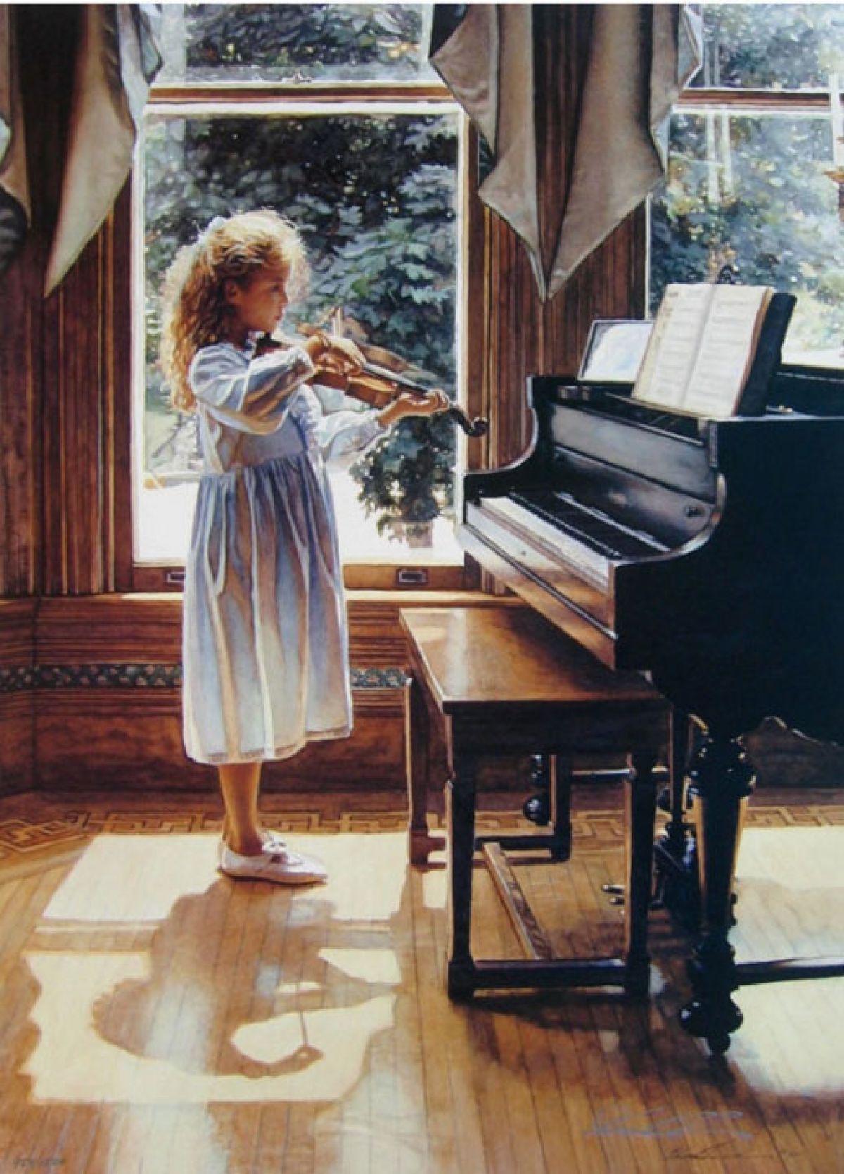Steve Hanks - Beginning - Limited Edition Lithograph