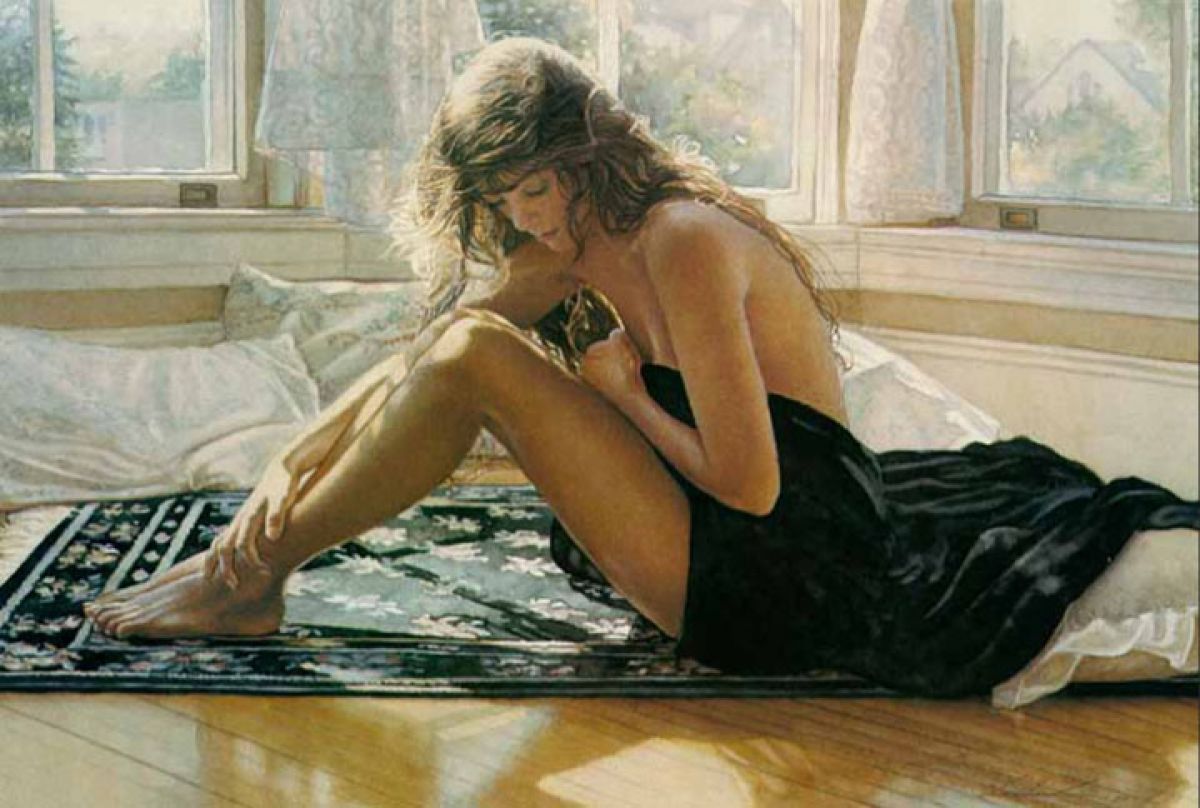Steve Hanks - Comforting the Heart - Limited Edition Lithograph