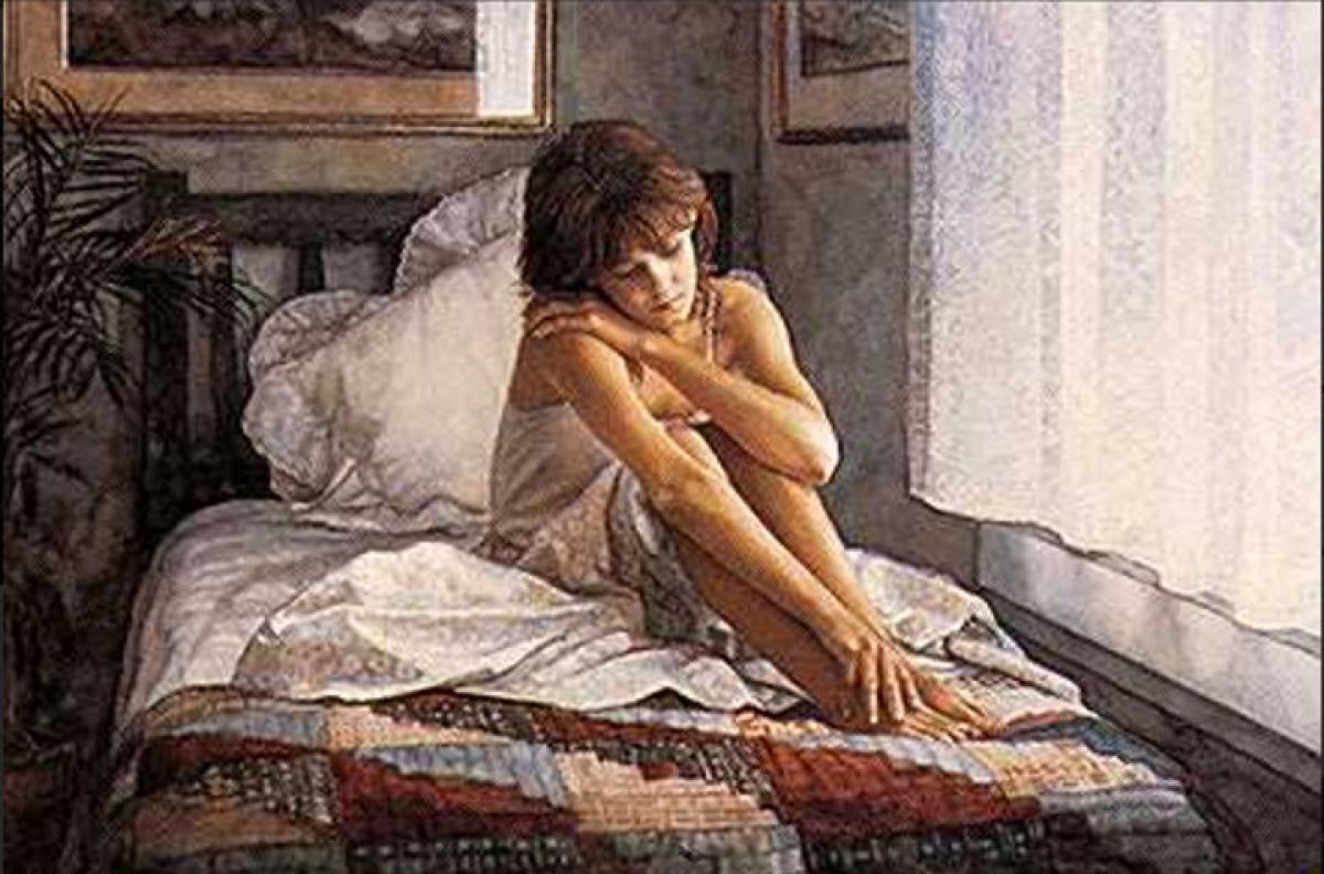 Steve Hanks - Contemplation - Limited Edition Lithograph