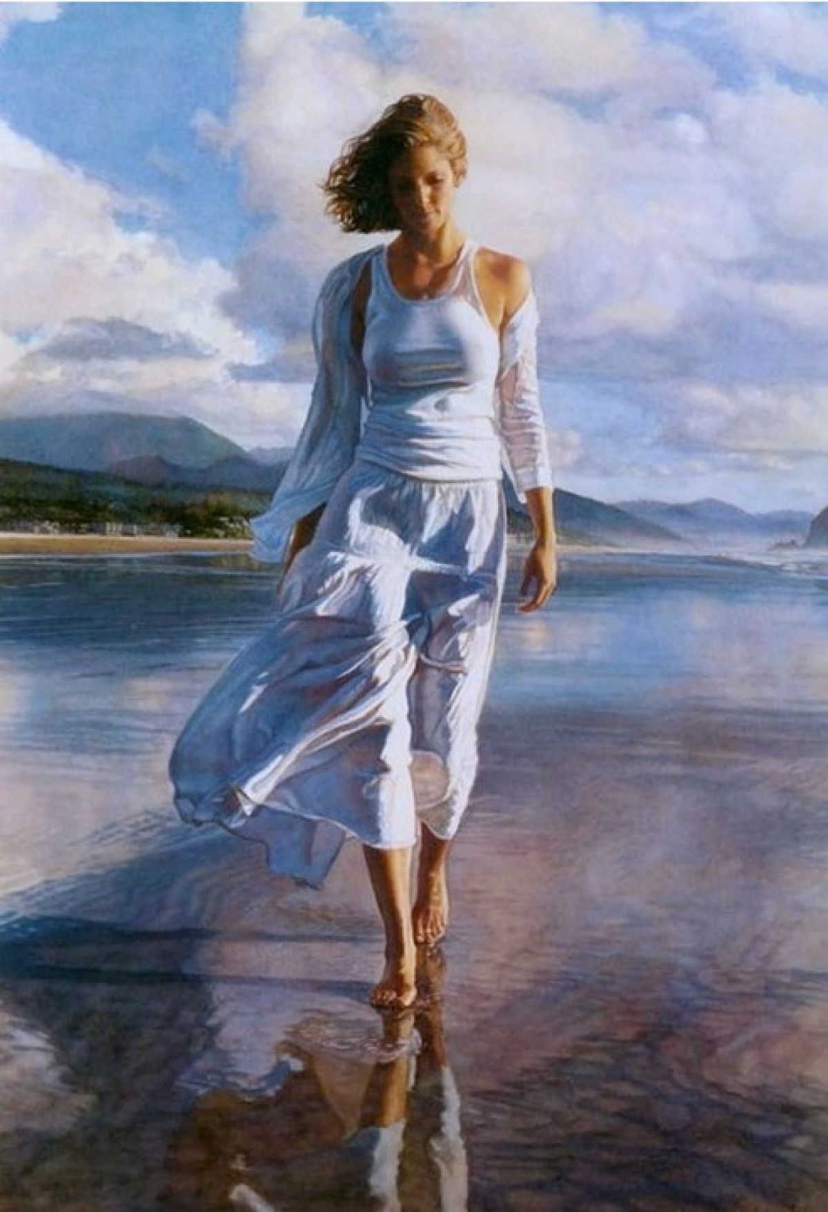 Steve Hanks - Moving On - Limited Edition Lithograph