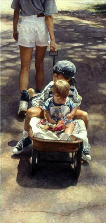 Steve Hanks - Traveling at the Speed of Life - Limited Edition Lithograph