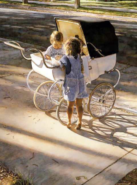 Steve Hanks - Where the Light Shines Brightest - Limited Edition Lithograph