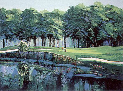 Mark King - Harbour Town - Limited Edition Serigraph
