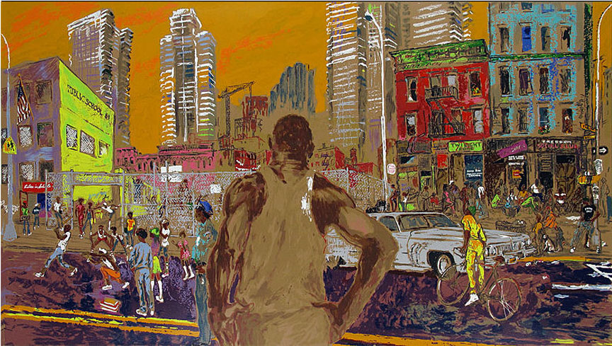 Leroy Neiman - Harlem Streets (Cities in Schools) - Limited Edition Serigraph