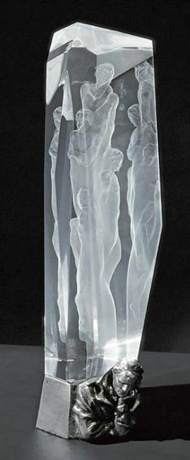 Frederick Hart - Elegy - Limited Edition Lucite Sculpture
