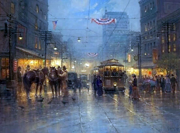 G Harvey - A Changing Era - Limited Edition Giclee on Canvas