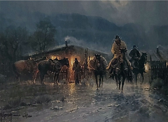 G Harvey - Blessings by the Bucket - Limited Edition Fine Art on Canvas