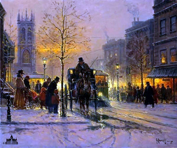 G Harvey - Childhood Memories - Limited Edition Lithograph