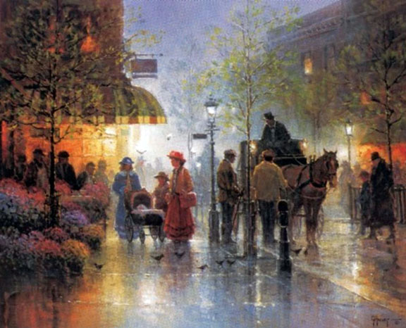 G Harvey - The Blessing - Limited Edition Lithograph