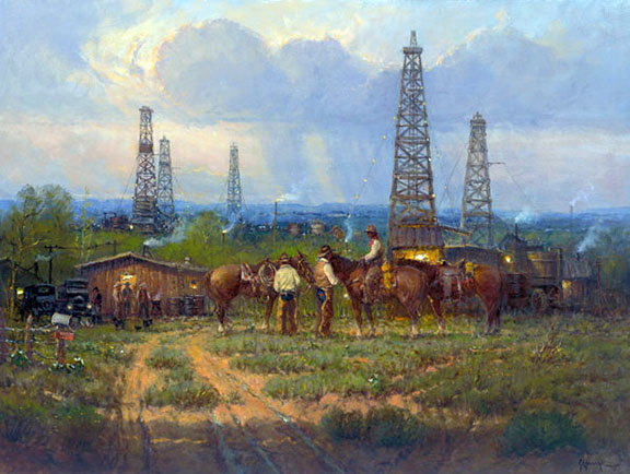 G Harvey - Where Dreams Come True - Limited Edition Giclee on Canvas