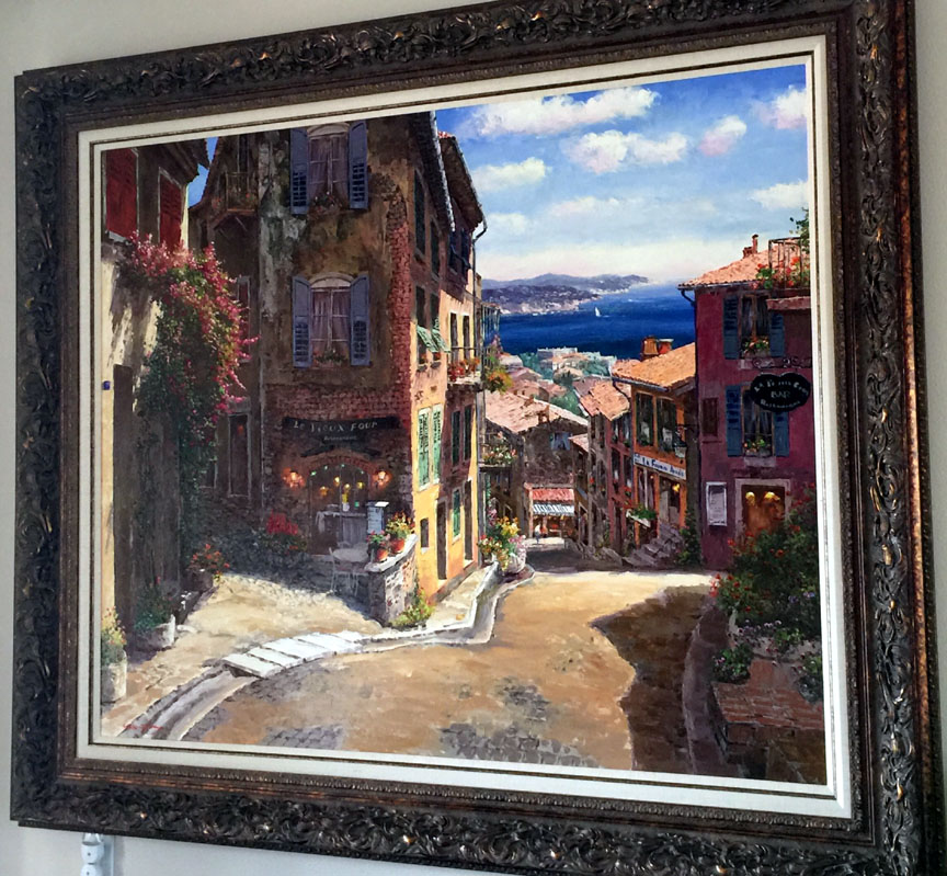 Sam Park - Haut De Cagne 2001 - Original Painting - Oil on Canvas