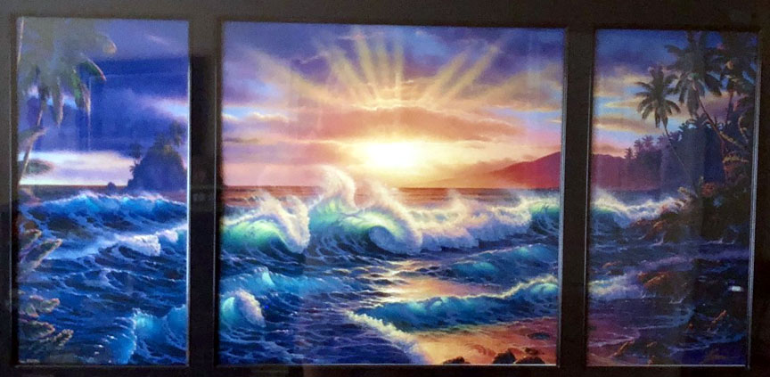 Christian Lassen - Hawaiian Dawn (triptych), Miracle of Life, and Mother's Love - Limited Edition Lithograph