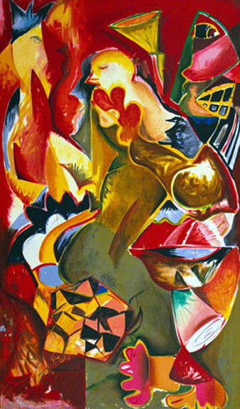 Alexandra Nechita - Healing Efforts - Limited Edition Lithograph