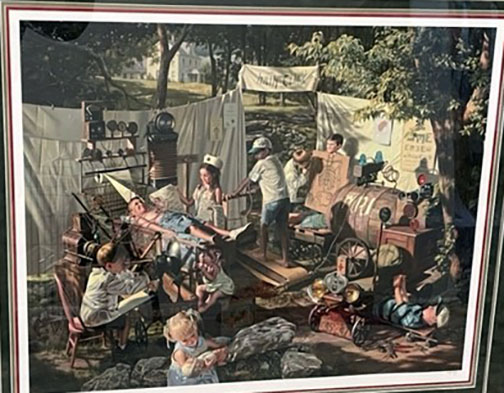 Bob Byerley - The Health Clinik - Limited Edition Giclee