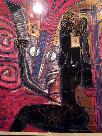 Wong Shue - Heart Songs - Limited Edition Serigraph