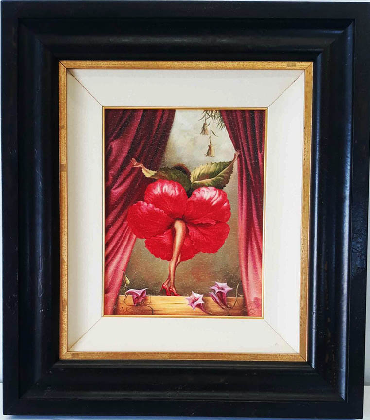 Vladimir Kush - Hibiscus Dancer - Limited Edition Giclee on Canvas