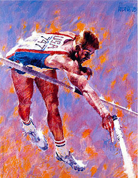 Aldo Luongo - High Flyer - Limited Edition Serigraph