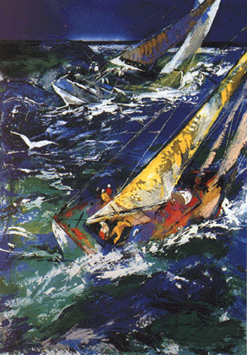 Leroy Neiman - High Seas Sailing II - Limited Edition Serigraph