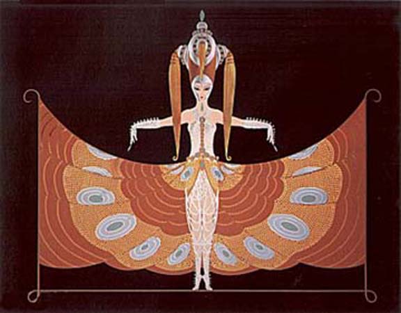  Erte - Hindu Princess - Limited Edition Serigraph