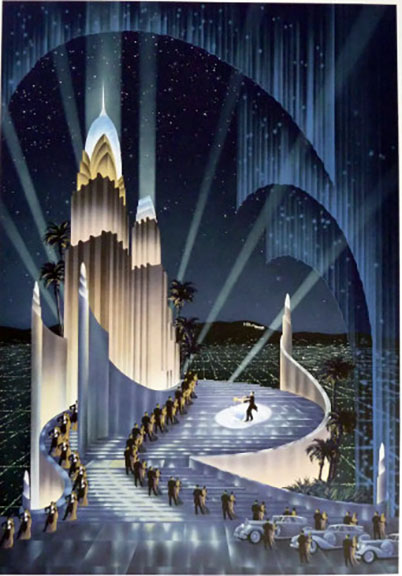 Robert Hoppe - Hollywood Anniversary - Limited Edition Lithograph
