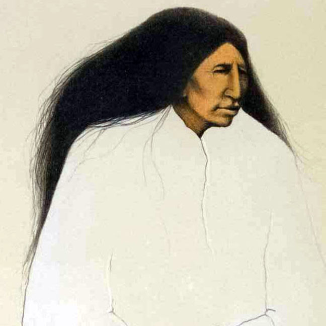 Frank Howell - A Cheyenne Woman Waiting