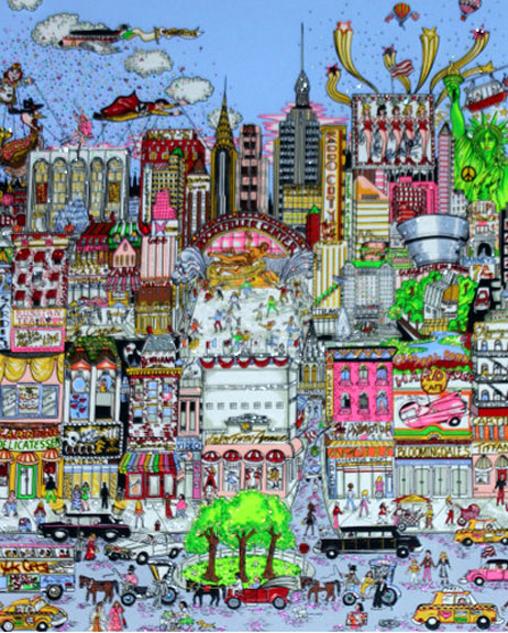 Charles Fazzino - I'll Take Manhattan - 3-D Limited Edition Serigraph