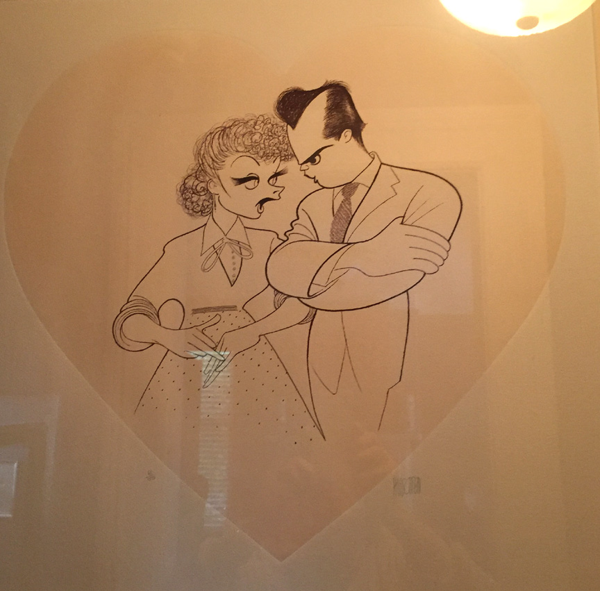 Al Hirschfeld - I Love Lucy - Limited Edition Lithograph