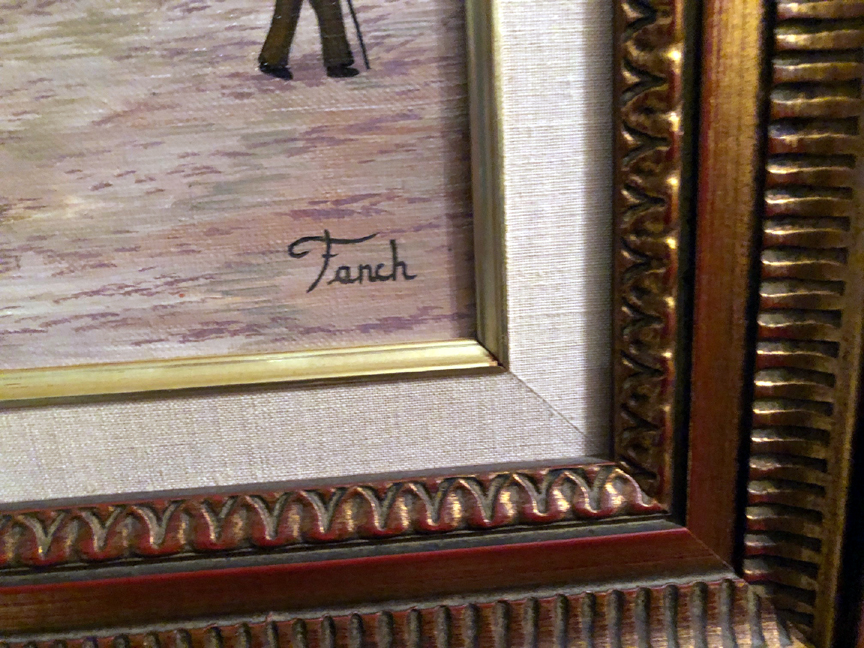 Fanch Ledan - Unknown Title - Original Painting - on Canvas
