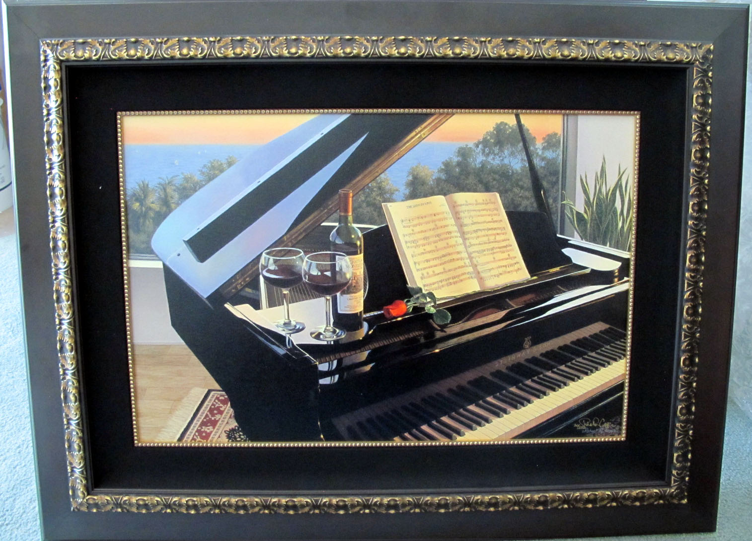 Robert Copple - Days of Song, Wine and Roses - Limited Edition Giclee on Canvas