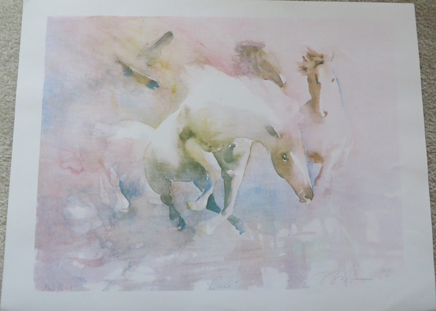 Beatrice Bulteau - Four Pieces Sold as a SET - Limited Edition Lithograph
