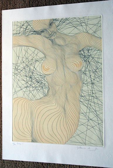 Guillaume Azoulay - Images I, II, III, IV - Limited Edition Etching