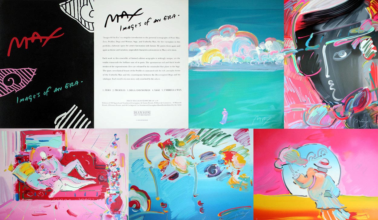 Peter Max - Images Of An Era - Limited Edition Serigraph