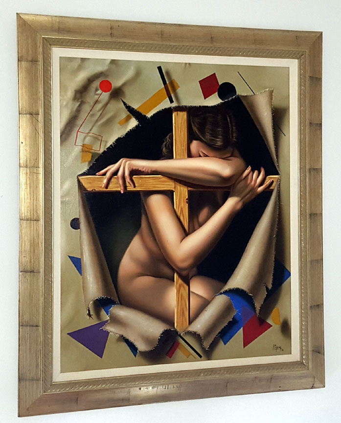 Juan Medina - In Spite Of - Original Painting - Oil