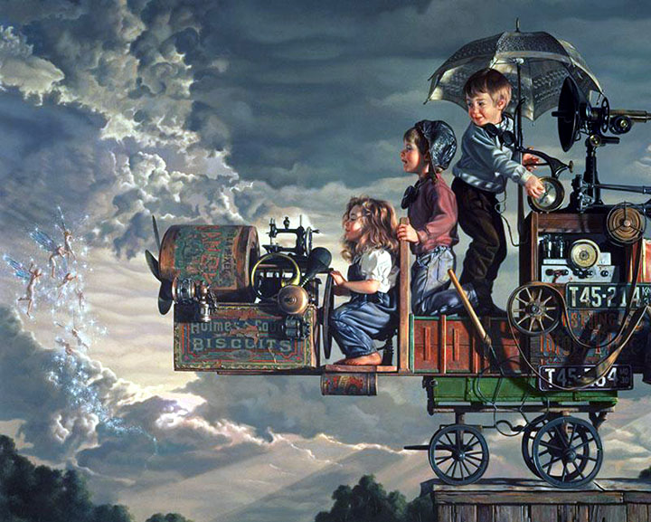 Bob Byerley - Invitation to Flight - Limited Edition Lithograph