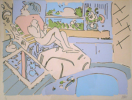 Peter Max - Jamaica, Palm Beach - Limited Edition Lithograph
