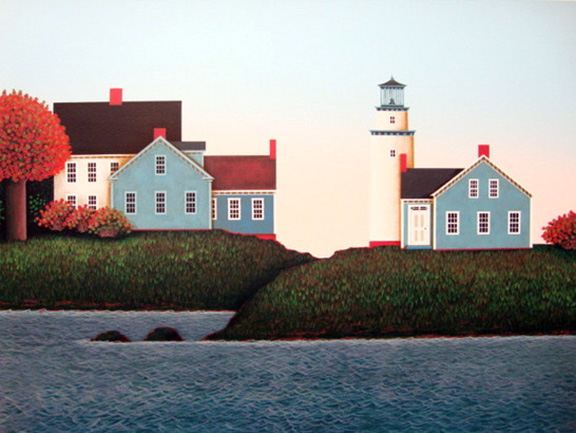 Theodore Jeremenko - Along the Coast at Daybreak - Limited Edition Serigraph
