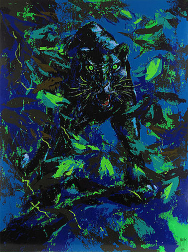 Mark King - Jet Black - Limited Edition Serigraph