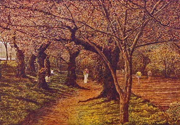 Harold Altman - Jogging, Central Park iii - Limited Edition Lithograph