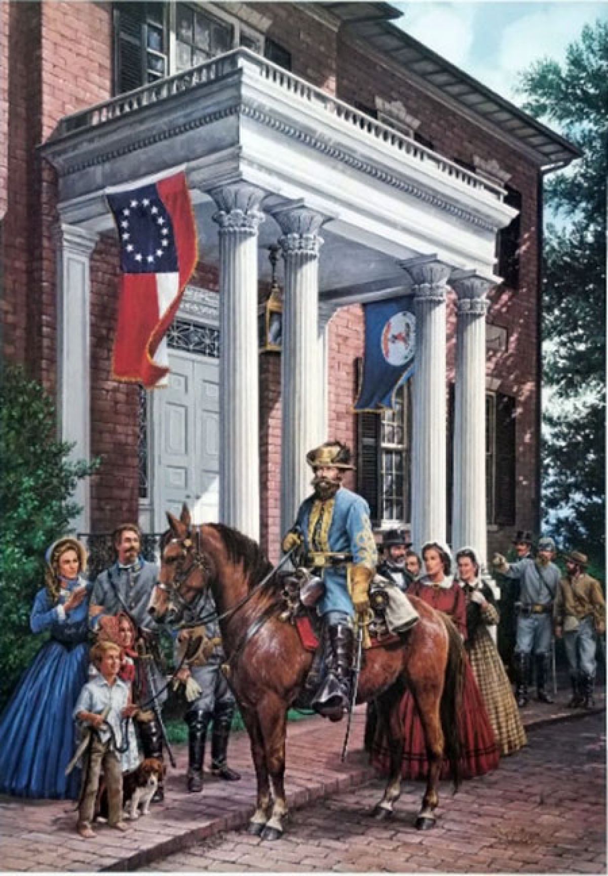 John Paul Strain - Bold Cavalier - Limited Edition Lithograph